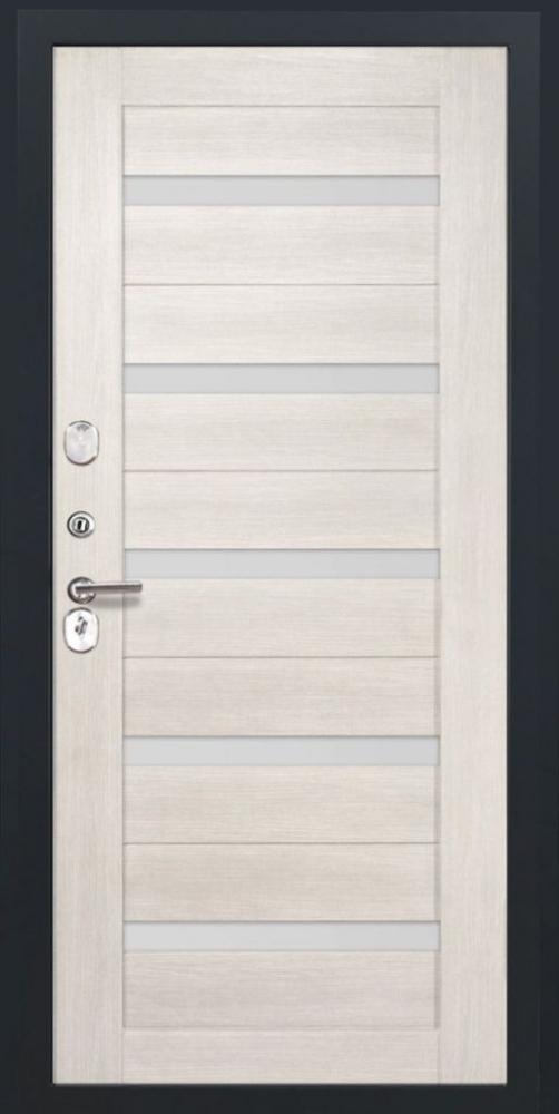 Товар Дверь ДвериПРО Л-43 СБ-1 (ст. белое, 16мм, Беленый дуб) DPRO228114