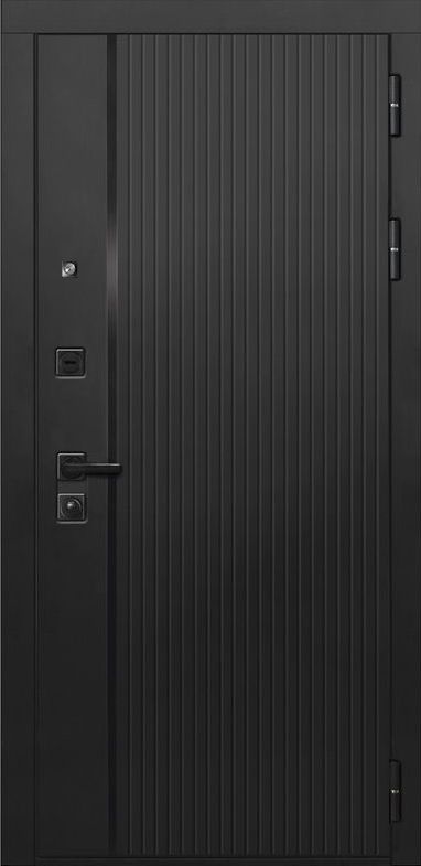 Дверь ДвериПРО Л-45 СБ-1 (лак. белое, 16мм, Беленый дуб) DPRO228099