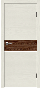 Товар Межкомнатная дверь Легенда Даллас 1 Американский орех Ясень белый Декор Американский орех
