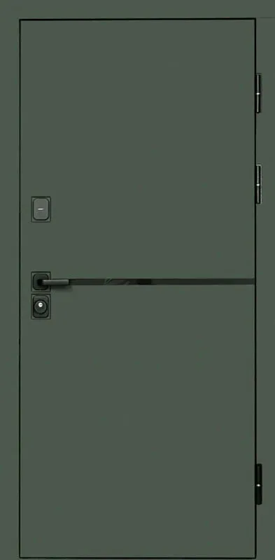 Товар Дверь Термо-Доор Тренд Грин(черная фурнитура) (квартира) DIS007546