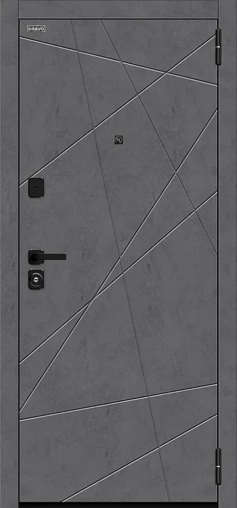 Дверь Граффити-5/SBlack Slate Art/Look Art BR6159