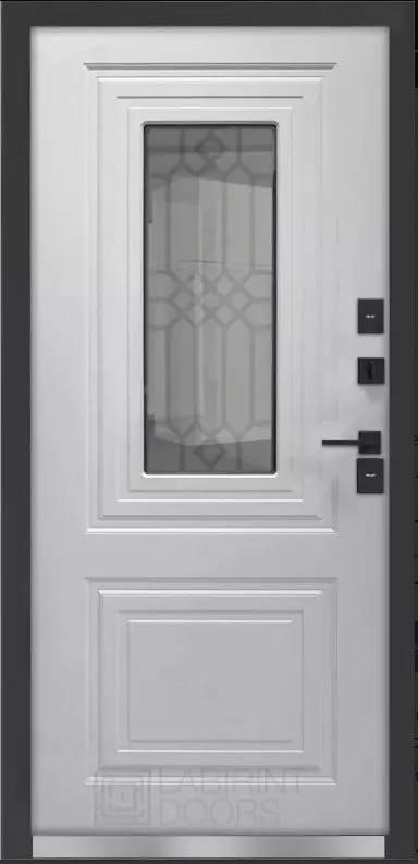 Товар Дверь Верса с окном и решеткой (терморазрыв) DIS007142